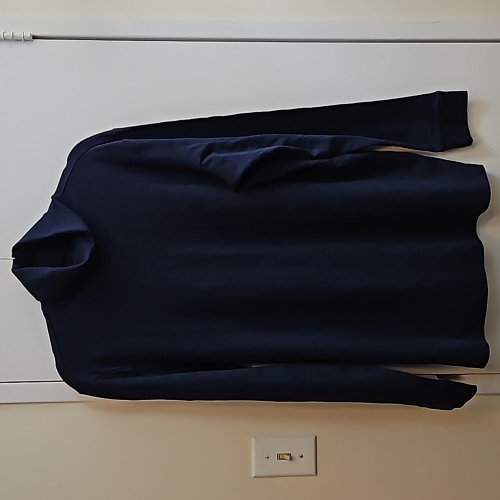 Club Room Navy Blue Turtleneck Sweater L